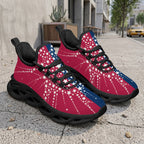 Custom United States 2026 World Cup Sneakers DIY Country Flag Running Shoes Lightweight Sport Shoes Gift for Football Fans Personalized Team Name and Logo FN003-F009144-8