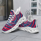 Custom United States 2026 World Cup Sneakers DIY Country Flag Running Shoes Lightweight Sport Shoes Gift for Football Fans Personalized Team Name and Logo FN003-F009144-9