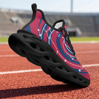 Custom United States 2026 World Cup Sneakers DIY Country Flag Running Shoes Lightweight Sport Shoes Gift for Football Fans Personalized Team Name and Logo FN003-F009144-9
