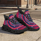 Custom United States 2026 World Cup Sneakers DIY Country Flag Running Shoes Lightweight Sport Shoes Gift for Football Fans Personalized Team Name and Logo FN003-F009144-9