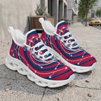 Custom United States 2026 World Cup Sneakers DIY Country Flag Running Shoes Lightweight Sport Shoes Gift for Football Fans Personalized Team Name and Logo FN003-F009144-9