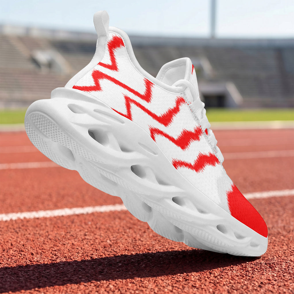 Custom Canada 2026 World Cup Sneakers DIY Country Flag Running Shoes Lightweight Sport Shoes Gift for Football Fans Personalized Team Name and Logo FN003-F009145-2
