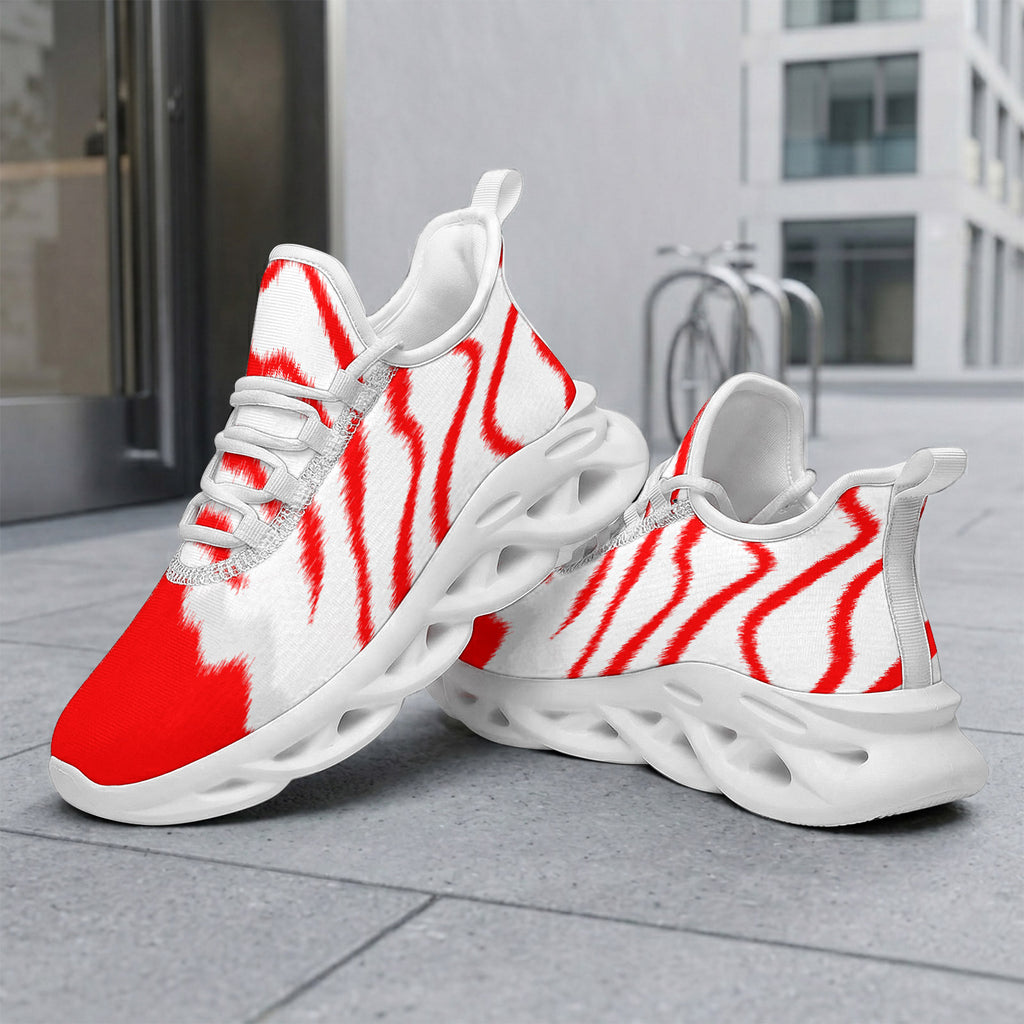 Custom Canada 2026 World Cup Sneakers DIY Country Flag Running Shoes Lightweight Sport Shoes Gift for Football Fans Personalized Team Name and Logo FN003-F009145-2