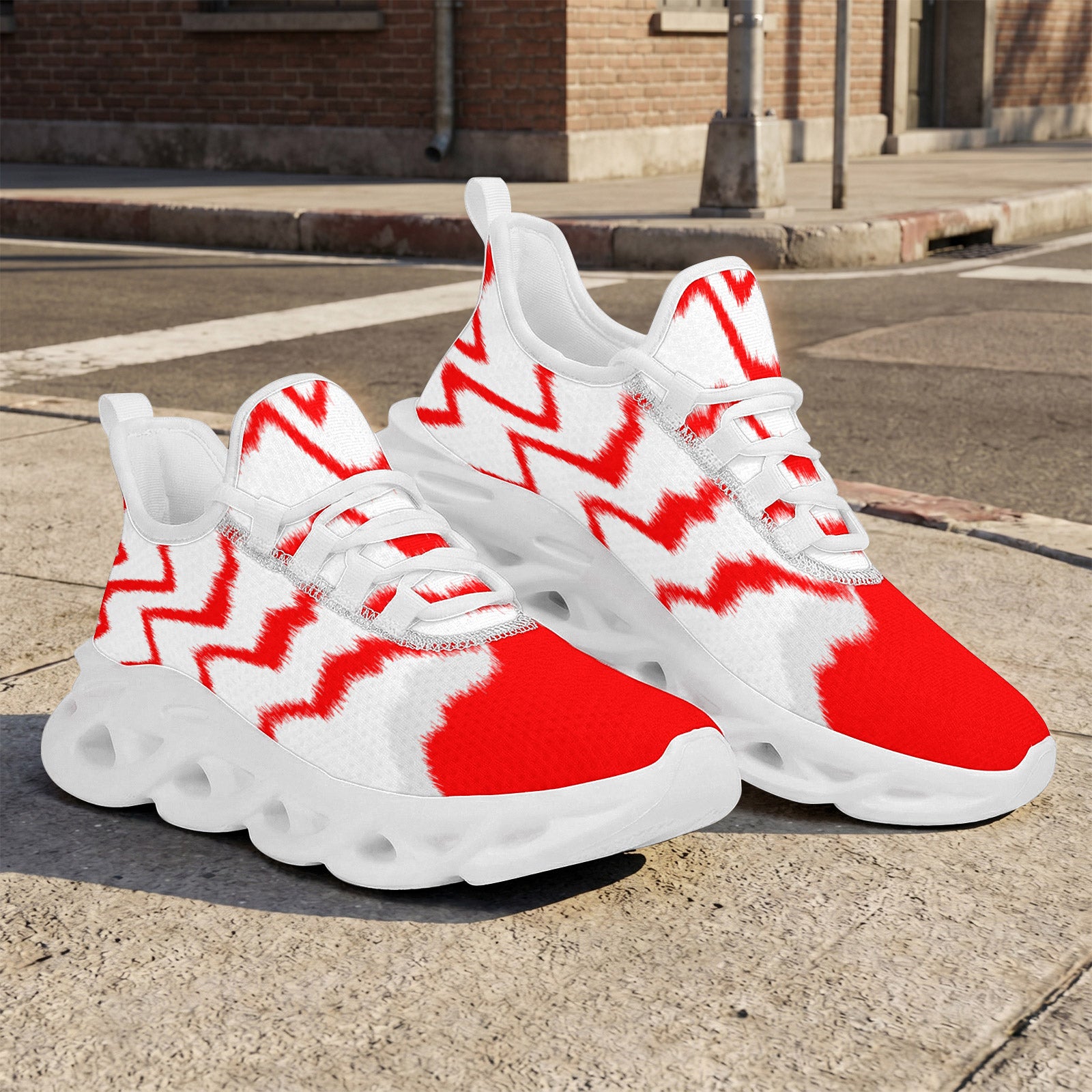 Custom Canada 2026 World Cup Sneakers DIY Country Flag Running Shoes Lightweight Sport Shoes Gift for Football Fans Personalized Team Name and Logo FN003-F009145-2