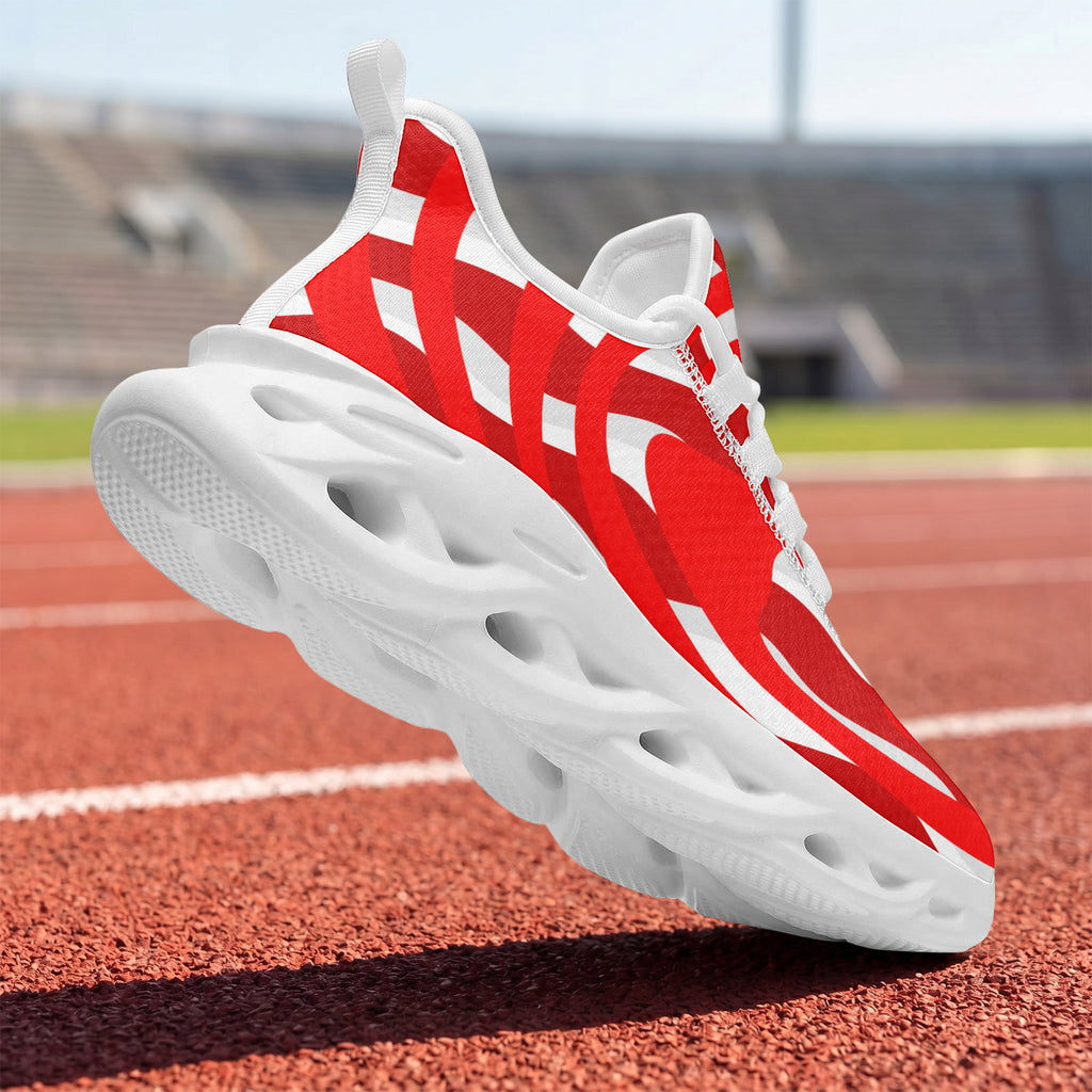 Custom Canada 2026 World Cup Sneakers DIY Country Flag Running Shoes Lightweight Sport Shoes Gift for Football Fans Personalized Team Name and Logo FN003-F009145-3