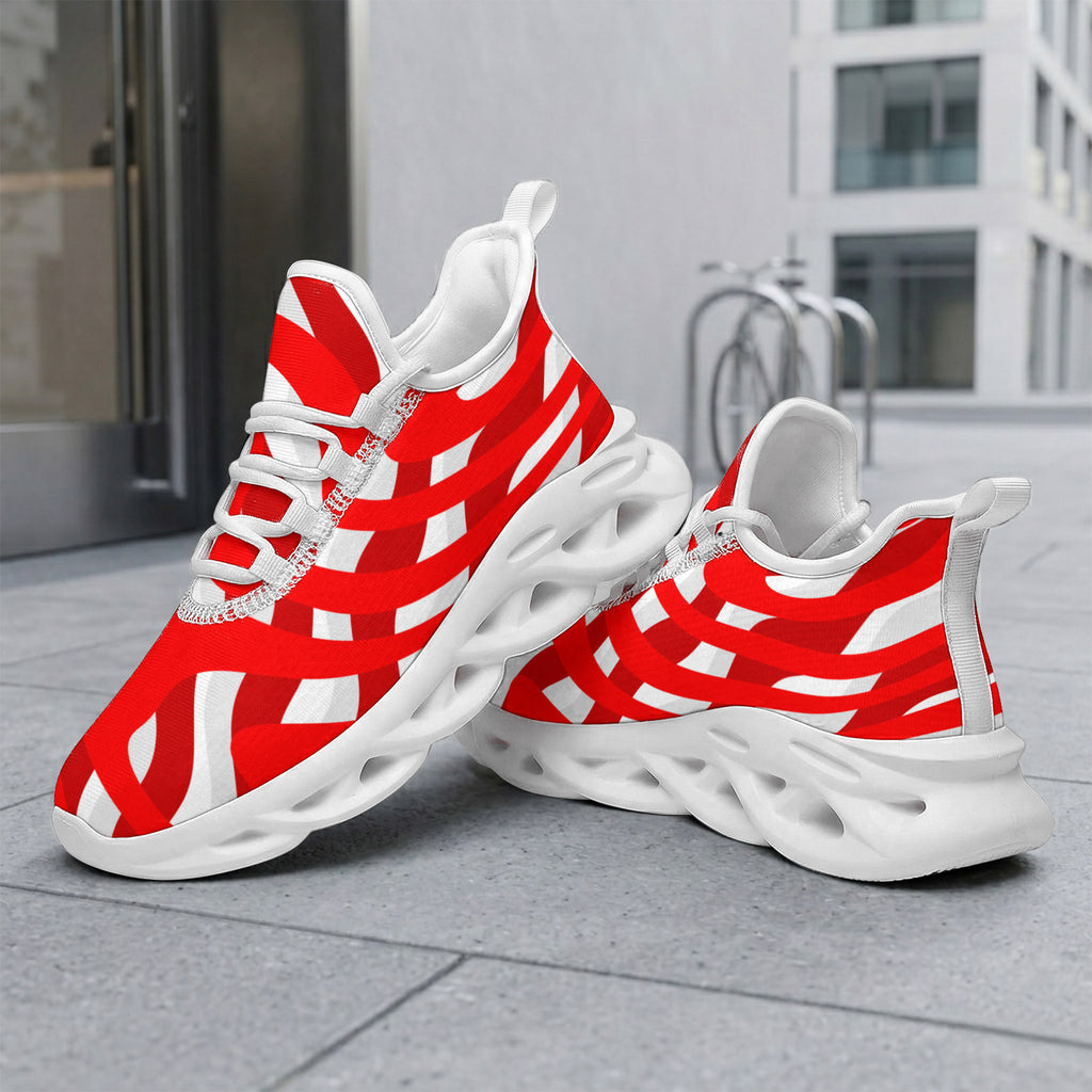 Custom Canada 2026 World Cup Sneakers DIY Country Flag Running Shoes Lightweight Sport Shoes Gift for Football Fans Personalized Team Name and Logo FN003-F009145-3