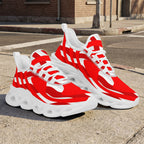 Custom Canada 2026 World Cup Sneakers DIY Country Flag Running Shoes Lightweight Sport Shoes Gift for Football Fans Personalized Team Name and Logo FN003-F009145-3