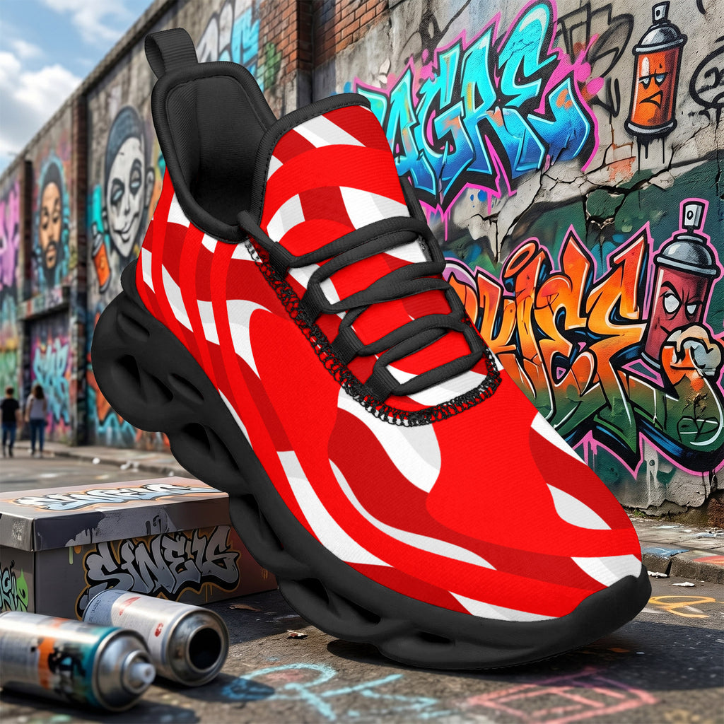 Custom Canada 2026 World Cup Sneakers DIY Country Flag Running Shoes Lightweight Sport Shoes Gift for Football Fans Personalized Team Name and Logo FN003-F009145-3