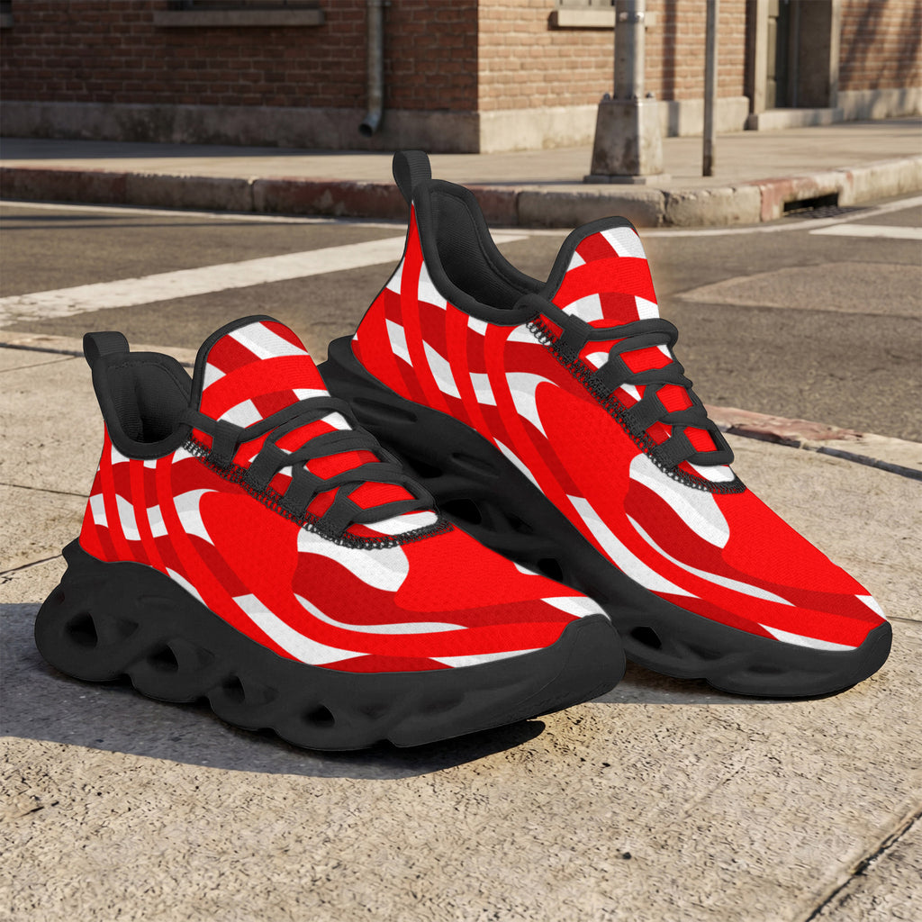 Custom Canada 2026 World Cup Sneakers DIY Country Flag Running Shoes Lightweight Sport Shoes Gift for Football Fans Personalized Team Name and Logo FN003-F009145-3