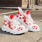 Custom Canada 2026 World Cup Sneakers DIY Country Flag Running Shoes Lightweight Sport Shoes Gift for Football Fans Personalized Team Name and Logo FN003-F009145-4