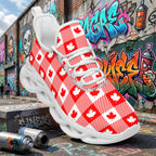 Custom Canada 2026 World Cup Sneakers DIY Country Flag Running Shoes Lightweight Sport Shoes Gift for Football Fans Personalized Team Name and Logo FN003-F009145-5