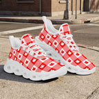 Custom Canada 2026 World Cup Sneakers DIY Country Flag Running Shoes Lightweight Sport Shoes Gift for Football Fans Personalized Team Name and Logo FN003-F009145-5