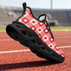 Custom Canada 2026 World Cup Sneakers DIY Country Flag Running Shoes Lightweight Sport Shoes Gift for Football Fans Personalized Team Name and Logo FN003-F009145-5