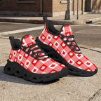 Custom Canada 2026 World Cup Sneakers DIY Country Flag Running Shoes Lightweight Sport Shoes Gift for Football Fans Personalized Team Name and Logo FN003-F009145-5