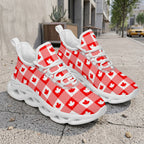 Custom Canada 2026 World Cup Sneakers DIY Country Flag Running Shoes Lightweight Sport Shoes Gift for Football Fans Personalized Team Name and Logo FN003-F009145-5