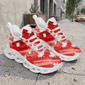 Custom Canada 2026 World Cup Sneakers DIY Country Flag Running Shoes Lightweight Sport Shoes Gift for Football Fans Personalized Team Name and Logo FN003-F009145-6