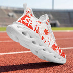Custom Canada 2026 World Cup Sneakers DIY Country Flag Running Shoes Lightweight Sport Shoes Gift for Football Fans Personalized Team Name and Logo FN003-F009145-7