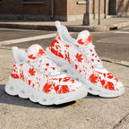 Custom Canada 2026 World Cup Sneakers DIY Country Flag Running Shoes Lightweight Sport Shoes Gift for Football Fans Personalized Team Name and Logo FN003-F009145-7