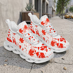 Custom Canada 2026 World Cup Sneakers DIY Country Flag Running Shoes Lightweight Sport Shoes Gift for Football Fans Personalized Team Name and Logo FN003-F009145-7
