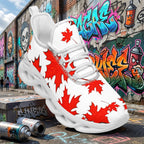 Custom Canada 2026 World Cup Sneakers DIY Country Flag Running Shoes Lightweight Sport Shoes Gift for Football Fans Personalized Team Name and Logo FN003-F009145-8
