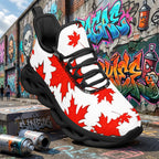 Custom Canada 2026 World Cup Sneakers DIY Country Flag Running Shoes Lightweight Sport Shoes Gift for Football Fans Personalized Team Name and Logo FN003-F009145-8
