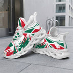 Custom Mexico 2026 World Cup Sneakers DIY Country Flag Running Shoes Lightweight Sport Shoes Gift for Football Fans Personalized Team Name and Logo FN003-F009147-2