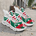 Custom Mexico 2026 World Cup Sneakers DIY Country Flag Running Shoes Lightweight Sport Shoes Gift for Football Fans Personalized Team Name and Logo FN003-F009147-2
