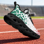Custom Mexico 2026 World Cup Sneakers DIY Country Flag Running Shoes Lightweight Sport Shoes Gift for Football Fans Personalized Team Name and Logo FN003-F009147-3