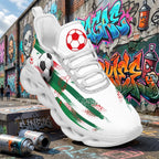 Custom Mexico 2026 World Cup Sneakers DIY Country Flag Running Shoes Lightweight Sport Shoes Gift for Football Fans Personalized Team Name and Logo FN003-F009147-4