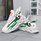 Custom Mexico 2026 World Cup Sneakers DIY Country Flag Running Shoes Lightweight Sport Shoes Gift for Football Fans Personalized Team Name and Logo FN003-F009147-4