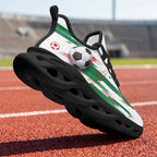 Custom Mexico 2026 World Cup Sneakers DIY Country Flag Running Shoes Lightweight Sport Shoes Gift for Football Fans Personalized Team Name and Logo FN003-F009147-4