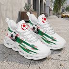 Custom Mexico 2026 World Cup Sneakers DIY Country Flag Running Shoes Lightweight Sport Shoes Gift for Football Fans Personalized Team Name and Logo FN003-F009147-4