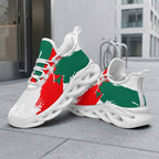 Custom Mexico 2026 World Cup Sneakers DIY Country Flag Running Shoes Lightweight Sport Shoes Gift for Football Fans Personalized Team Name and Logo FN003-F009147-5