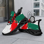Custom Mexico 2026 World Cup Sneakers DIY Country Flag Running Shoes Lightweight Sport Shoes Gift for Football Fans Personalized Team Name and Logo FN003-F009147-5
