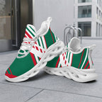 Custom Mexico 2026 World Cup Sneakers DIY Country Flag Running Shoes Lightweight Sport Shoes Gift for Football Fans Personalized Team Name and Logo FN003-F009147-6