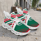 Custom Mexico 2026 World Cup Sneakers DIY Country Flag Running Shoes Lightweight Sport Shoes Gift for Football Fans Personalized Team Name and Logo FN003-F009147-6