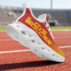 Custom Spain 2026 World Cup Sneakers DIY Country Flag Running Shoes Lightweight Sport Shoes Gift for Football Fans Personalized Team Name and Logo FN003-F009148-10