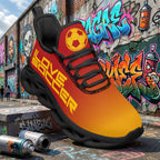 Custom Spain 2026 World Cup Sneakers DIY Country Flag Running Shoes Lightweight Sport Shoes Gift for Football Fans Personalized Team Name and Logo FN003-F009148-10