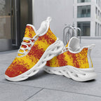 Custom Spain 2026 World Cup Sneakers DIY Country Flag Running Shoes Lightweight Sport Shoes Gift for Football Fans Personalized Team Name and Logo FN003-F009148-2