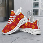Custom Spain 2026 World Cup Sneakers DIY Country Flag Running Shoes Lightweight Sport Shoes Gift for Football Fans Personalized Team Name and Logo FN003-F009148-7