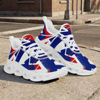 Custom France 2026 World Cup Sneakers DIY Country Flag Running Shoes Lightweight Sport Shoes Gift for Football Fans Personalized Team Name and Logo FN003-F009150-10