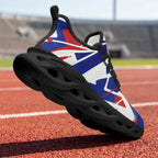 Custom France 2026 World Cup Sneakers DIY Country Flag Running Shoes Lightweight Sport Shoes Gift for Football Fans Personalized Team Name and Logo FN003-F009150-10