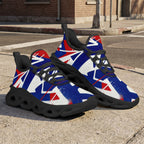 Custom France 2026 World Cup Sneakers DIY Country Flag Running Shoes Lightweight Sport Shoes Gift for Football Fans Personalized Team Name and Logo FN003-F009150-10