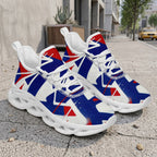 Custom France 2026 World Cup Sneakers DIY Country Flag Running Shoes Lightweight Sport Shoes Gift for Football Fans Personalized Team Name and Logo FN003-F009150-10