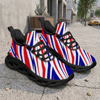 Custom France 2026 World Cup Sneakers DIY Country Flag Running Shoes Lightweight Sport Shoes Gift for Football Fans Personalized Team Name and Logo FN003-F009150-1