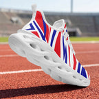 Custom France 2026 World Cup Sneakers DIY Country Flag Running Shoes Lightweight Sport Shoes Gift for Football Fans Personalized Team Name and Logo FN003-F009150-1