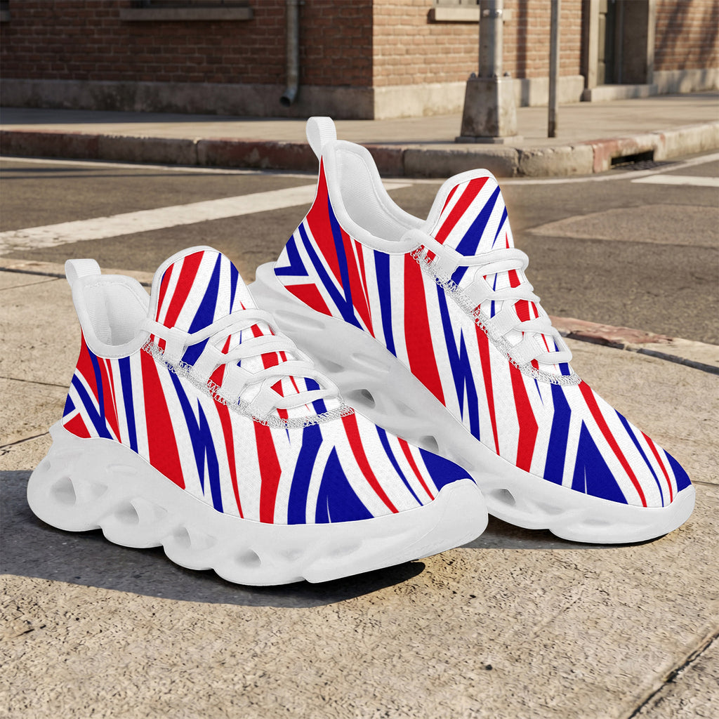Custom France 2026 World Cup Sneakers DIY Country Flag Running Shoes Lightweight Sport Shoes Gift for Football Fans Personalized Team Name and Logo FN003-F009150-1
