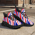 Custom France 2026 World Cup Sneakers DIY Country Flag Running Shoes Lightweight Sport Shoes Gift for Football Fans Personalized Team Name and Logo FN003-F009150-1