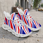 Custom France 2026 World Cup Sneakers DIY Country Flag Running Shoes Lightweight Sport Shoes Gift for Football Fans Personalized Team Name and Logo FN003-F009150-1