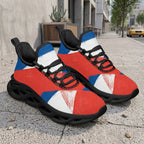 Custom France 2026 World Cup Sneakers DIY Country Flag Running Shoes Lightweight Sport Shoes Gift for Football Fans Personalized Team Name and Logo FN003-F009150-2